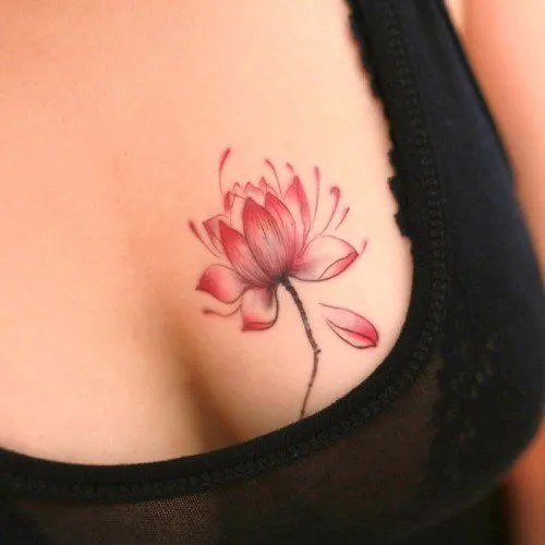 20+ Mẫu Hình Xăm Mini Ở Ngực Nữ Cá Tính